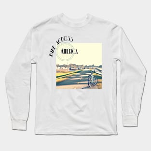 Bike Across America Long Sleeve T-Shirt